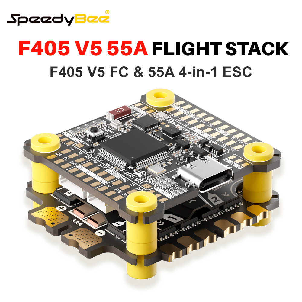 ชุดควบคุม SpeedyBee F405 V5 St - Foxeer Reaper F4 128K 65A Esc บทวิจารณ์และราคา